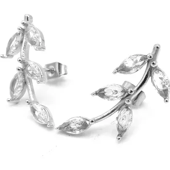 Náušnice Steel Jewelry Náušnice DÁMSKÉ Chirurgická ocel NS240165 dárkové balení zdarma