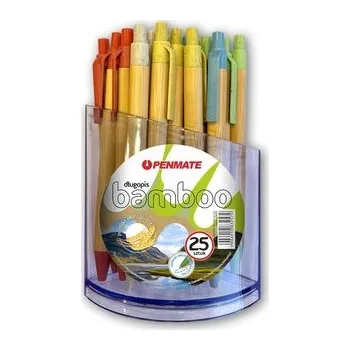 Set školních potřeb Długopis Bamboo BP-104 mix (25szt) PENMATE