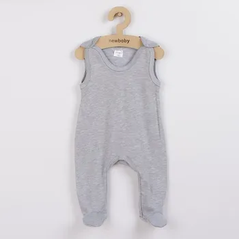 Dupačky Kojenecké dupačky New Baby Classic II šedé, Velikost 74 (6-9m)