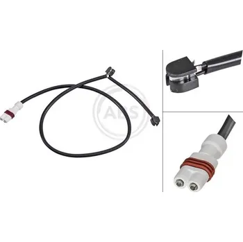 Brzdová destička Výstražný kontakt, opotřebení obložení A.B.S. ABS39546