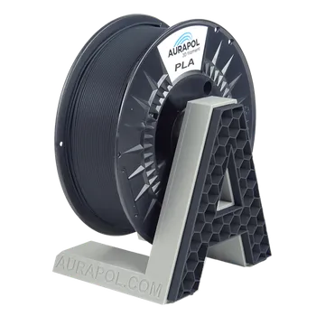 Filament AURAPOL PLA 3D Filament Černo-šedá 1 kg 1,75 mm