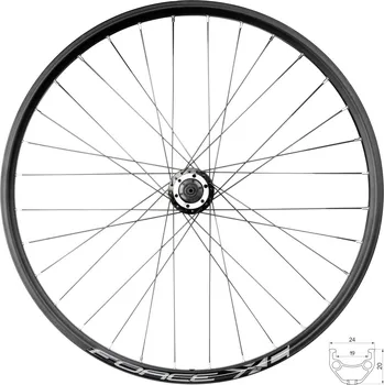 Zapletené kolo kolo zadní FORCE XC DISC 559x19 F804333-6d 32d