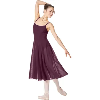 Body Lulli,Šaty na modernu – dlouhé LUB256, vínová S