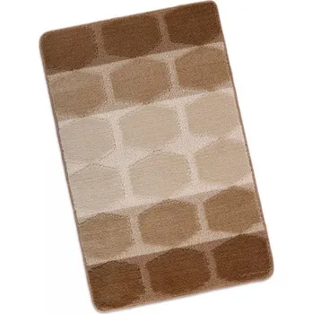Koupelnová předložka Brotex Oválky béžovohnědé 60x100cm
