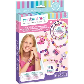 dětská sada na výrobu šperků Make it Real Sada na výrobu měnících se korálků