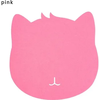 Podložka pod myš Podložka na myš | podložka pod myš, styl kočka - Růžová