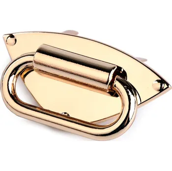 Designový průvek na kabelky šíře 30 mm, barva 2 zlatá klasik