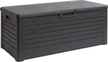 FLORIDA zahradní plastový úložný box 550 L - grafit TOOMAX