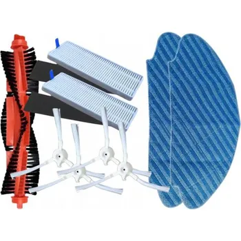 Sada příslušenství pro robotický vysavač Kartáče a filtry pro ROWENTA RR7255WH X-plorer S40 a mopy, sada 9ks