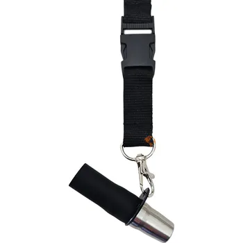 Gadget Osobní náustek na krk nerezový černý