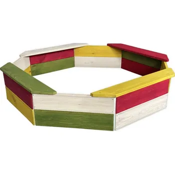 Hra na zahradu Pískoviště osmihranné barevné II.