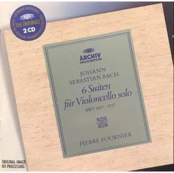 Zahraniční hudba 2CD Johann Sebastian Bach: 6 Suiten Für Violoncello Solo BWV 1007–1012 1997
