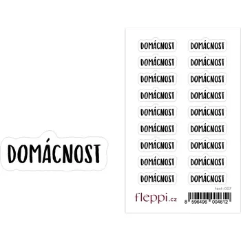 samolepka Fleppi Samolepky Domácnost