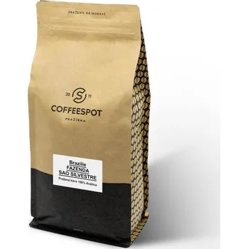 Káva Coffeespot Brazílie Fazenda Sao Silvestre Množství: 1000 g
