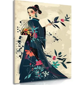 Obraz Dovido Obraz japandi módní ikona