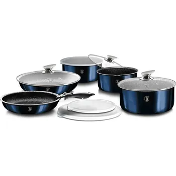 Sada nádobí Berlingerhaus Aquamarine Metallic Line BH-6101 12 ks