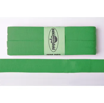 Viskózový lemovací proužek v zelené barvě - 3 m 3DOKI451