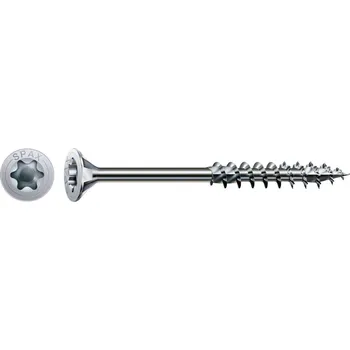 Vrut SPAX 880910390080180 R 88091 Senkkopf/T-STAR TG šroub se zápustnou hlavou 8 mm 180 mm Torx, vnitřní korunka šestihranná ocel galvanizováno zinkem 50 ks
