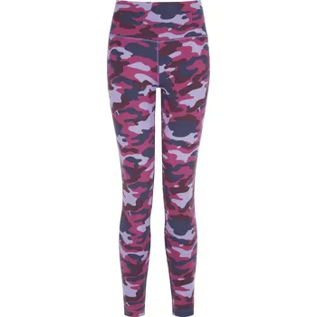 Dámské legíny Legíny na jógu Flow Camo, Velikost S