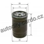 Palivový filtr BOSCH (F026402813)