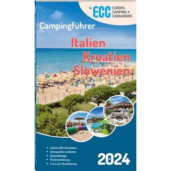 Cestování ECC Campingführer Italien / Kroatien / Slowenien 2024