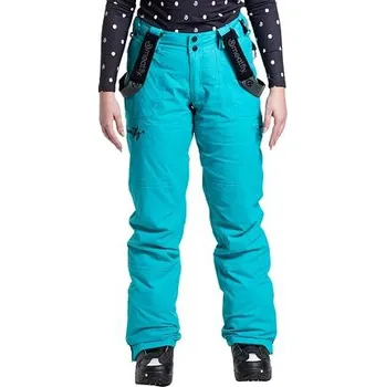 Snowboardové kalhoty Meatfly dámské SNB & SKI kalhoty Foxy Turquoise | Modrá | Velikost S