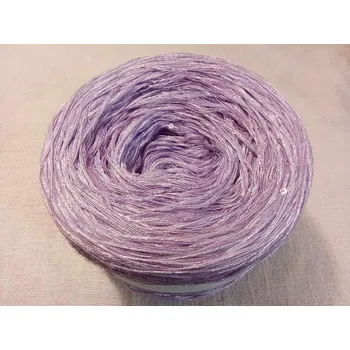 Příze Flitrovka Šeřík 3-nitka 1000m s flitry (Klubko s flitry Šeřík)