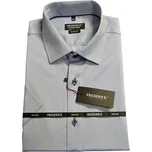 Pánská košile s krátkým rukávem - střih SLIM - vzor F718 - 40