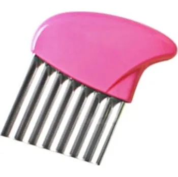 Kráječ na chleba Kráječ na hranolky vlnky | kráječ hranolků - růže červená