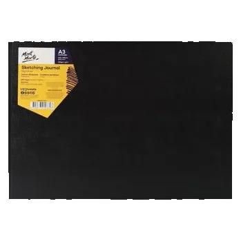 Mont Marte skicovací deník na šířku v pevné vazbě, 150g/m2, A3, č.0045, 50 listů