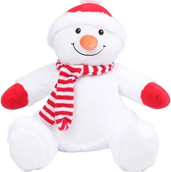 plyšák Mumbles Plyšový sněhulák 44 cm Bílá