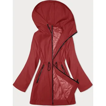 Tenká červená bunda s kapucí S'West (B8236-4) odstíny červené M (38)