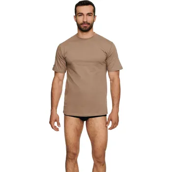 Pánské tričko Pánské tričko 19407 T-line cofi - HENDERSON kávová S