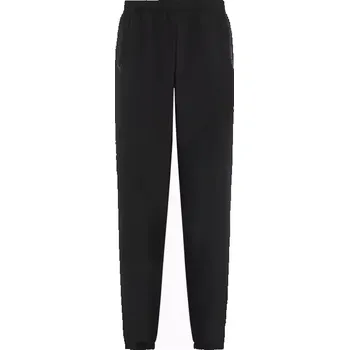 Pánské kalhoty PORSCHE DESIGN Woven tech trousers Kalhoty sportovní funkční elastické černá (Vyrobené z recyklované strečové tkaniny v regular fit střihu. Reguluje vlhkost, odolné vůči větru a vodě)