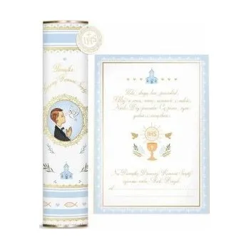 Encyklopedie Tuba Pamiątka Komunijna niebieska