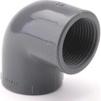 Fitinka AQUAPLASTIK PVC-U Koleno závitové Rp 2 1/2 PN 16 32 GOF 212