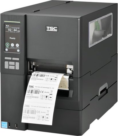 MH241P Průmyslová tiskárna čárových kódů s dotykovou LCD, int. navíječ, 203 dpi, 14 ips