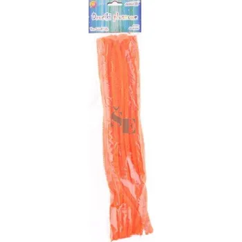 Hobby drát Chlupaté modelovací drátky 30cm 40ks oranžové 622115