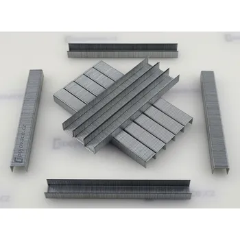 Průmyslová sponka Spojovače.cz Hliníkové spony typ S18, délka 10 mm, 10.000 ks