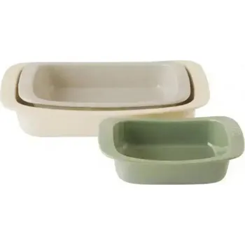 BergHOFF 3dílná obdélníková zapékací mísa Balance 3950510