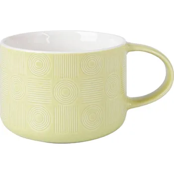 Maxwell & Williams Crest Hrnek žlutý, Crest, 500 ml