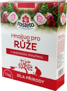 Hnojivo Rosteto Hnojivo pro růže s čedičovou moučkou 1 kg