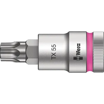 Bit 8767 C HF TORX® zástrčný nástavec Zyklop, s přidržovací funkcí, upínací část 1/2", TX 55 x 60 mm [05003837001]
