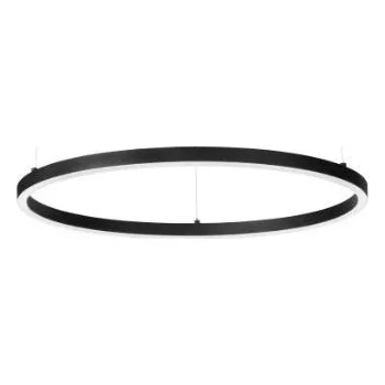 Ideal Lux 304427 ORACLE SLIM LED závěsný lustr LED D900mm 1x43W | 4600/2380lm |3000K -černá, DALI + STOLNÍ VENTILÁTOR SE ZVLHČOVAČEM VZDUCHU ICECUBE - RGB