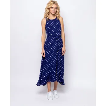 Dámské šaty Heavy Tools dámské maxi šaty Valetta modré Velikost: XL