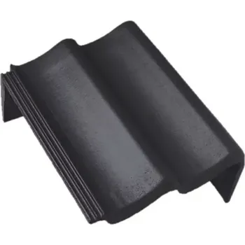 Střešní krytina Bramac Moravská taška rohová taška pultu pravá Protector PLUS ebenově černá