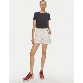 Pánské kraťasy Napapijri Šortky z materiálu Aberdeen NP0A4I51 Écru Loose Fit M