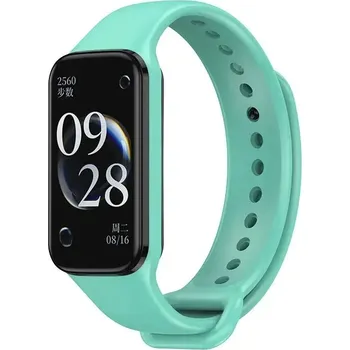 Příslušenství k chytrým hodinkám Silikonový Pásek Na Xiaomi Band 8 Active Barva: Azurová