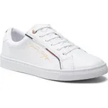 Tommy Hilfiger Sneakersy Signature Sneaker FW0FW06322 Bílá 36