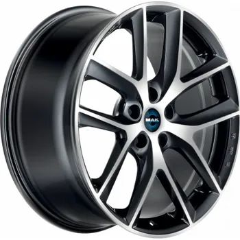 Alu kolo Alu disk MAK VOLTAGE 9.5x19, 5x114.3, 64.1, ET45 BLACK MIRROR
